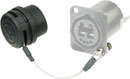 NEUTRIK SCD-NC RUBBER-CAP-CHASSIS PANEL CONNECTOR PROTECTIVE RUBBER CAP With cord/eyelet